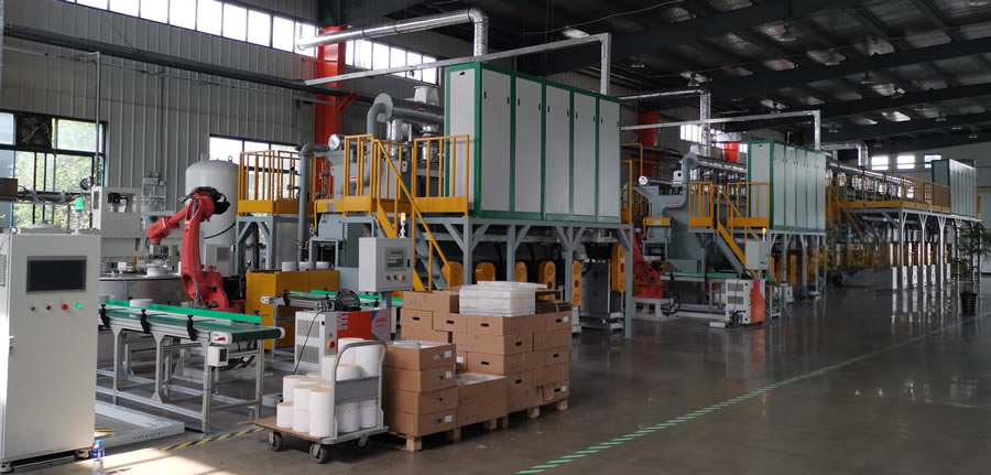 机动车蜂窝型催化剂自动化产线-A/B